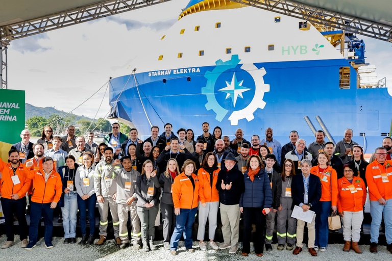 Presidente Lula destaca importância do desenvolvimento da indústria naval nacional durante visita à construção de embarcações offshore Presidente Lula destaca importância do desenvolvimento da indústria naval nacional durante visita à construção de embarcações offshore