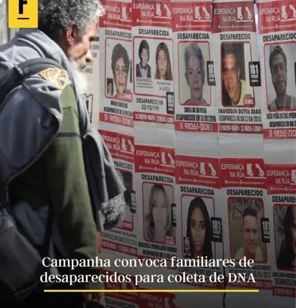 Famílias de pessoas desaparecidas: coleta gratuita de DNA em 342 postos do país Famílias de pessoas desaparecidas: coleta gratuita de DNA em 342 postos do país